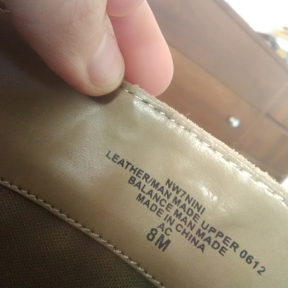 Nine West Western style suede leather boots size 8 - Picture 4 of 7